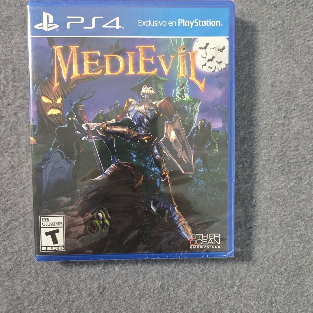 NWT MediEvil PS4 PlayStation 4 Video Game New Sealed
